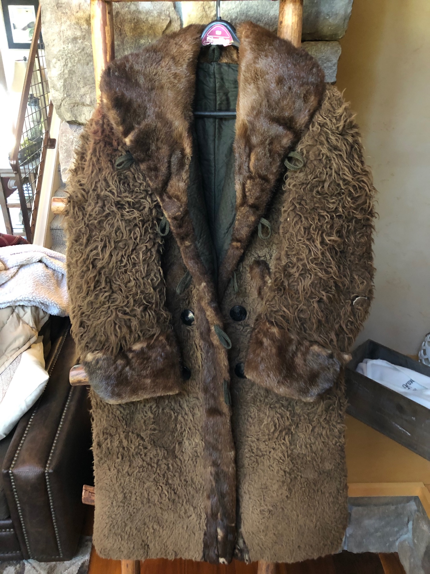 Full front view of the coat