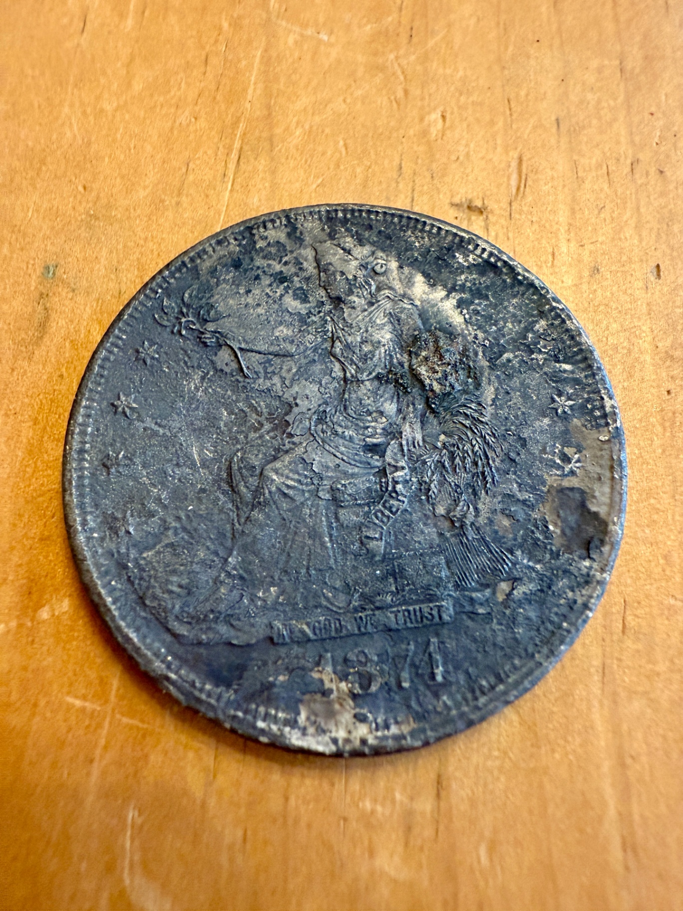 1874-CC Trade Dollar